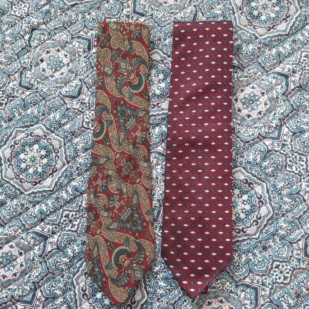 Vintage Christian Dior Monsieur Fratelli‎ Ties Bundle